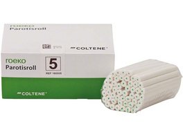 ROEKO Parotisroll - Packung 100 Stück 100 mm, Ø 10 mm, Größe 3
