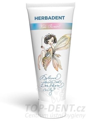 Herbadent KIDS REMIN gelová bylinná zubní pasta (bez krabičky), 75g