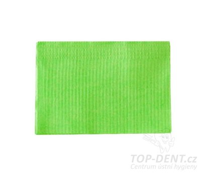 Richmond Premium skládané dentální podbradníky 33x45 (limetkové), 500ks