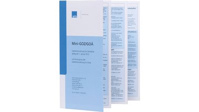 Abrechnungshilfe Mini-GOZ/GOÄ
