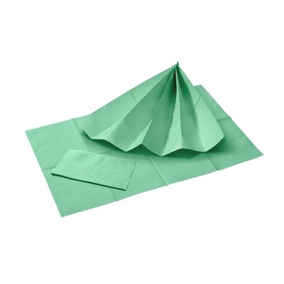 Akzenta Prime One 3-Ply Emerald Green jednorázový bryndák 50 ks