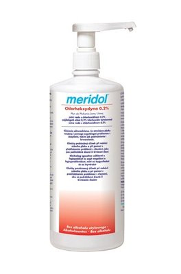 ELMEX Meridol płukanka z chlorheksydyną 0.2% 1L 8718951445574 61039564