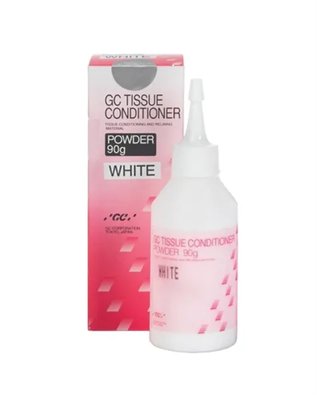 GC TISSUE CONDITIONER, 90g Powder, Live Pink, EEP