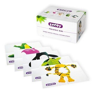 Zooby Śliniaki pediatryczne 100szt