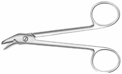 Odstraňovač korunek nůžky zahnuté