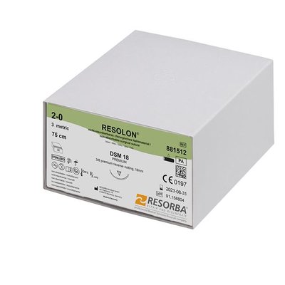 Resorba Resolon MNF blue DSM11F EP0.5 USP7/0 45cm, 36ks