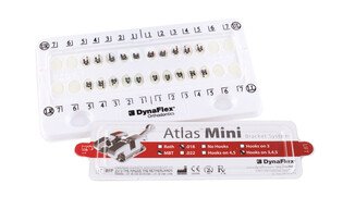 Zamki metalowe Atlas mini MBT .022 UR3HK z haczykiem (kieł górny prawy /13) 1szt ATLAS MINI BRACKETS MBT 022 UR3HK