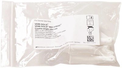 VDW Gold silikonowa osłonka na kątnicę 5szt (contra angle sleeves)