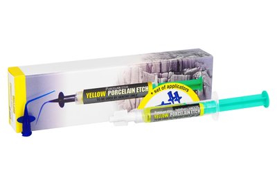 Yellow Porcelain Etch 9,5% 2 ml Cerkamed