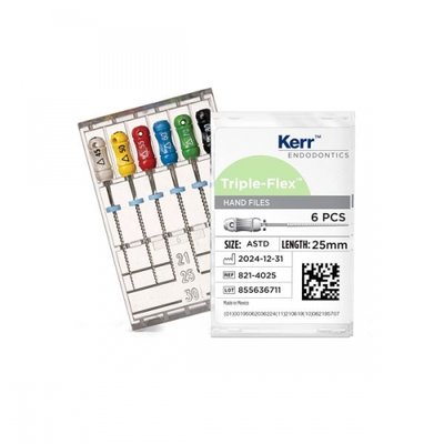 KERR Triple-Flex Files 25 mm - velikost 15, bílá