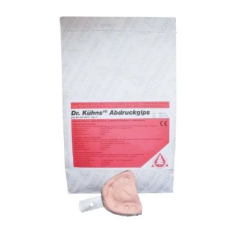 Sádra Dr. Kühns růžová, typ 2, sáček 25kg