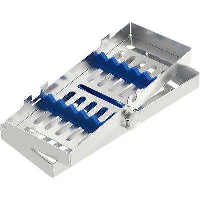 Kazeta pro 5 nástrojů 182x72x34mm modrá