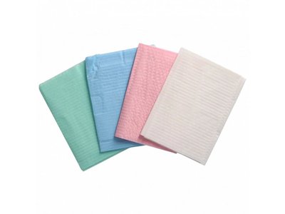 Stomatologické ubrousky/bryndáky NEXODIS Practical 33 x 48 cm, 100 kusů - Velikost: modrá