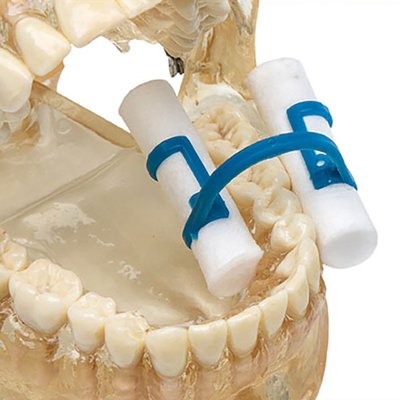 Cotton-Clip - plast držák na vatové válečky 100ks - 100 ks