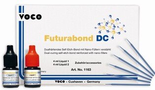 Futurabond DC chemo i światło samotrawiący system łączący 2 butelKI x 4ml (płyn 1/ płyn 2)