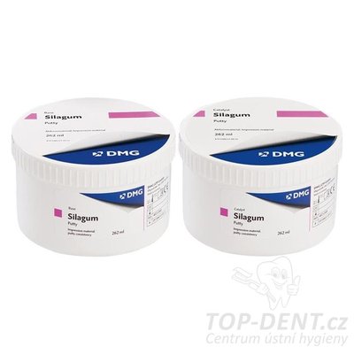 DMG Silagum Putty Soft otiskovací A-silikon, 2x262ml