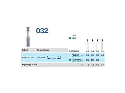 HORICO brousek diamantovaný - mašlička, FG032