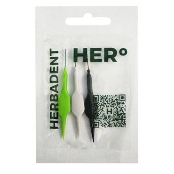 HERBADENT HERo mezizubní kartáčky vzorek 3x1 ks