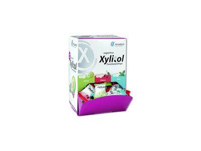 miradent Xylitolové bonbóny, box 100ks
