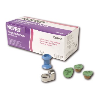 Nupro kelímky, střední, pomeranč,s fluoridem, 200x2g