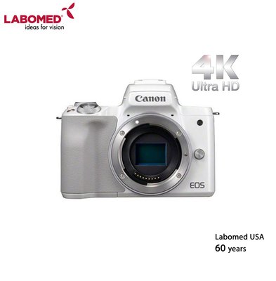 Canon EOS M50 WHITE, 4K video, 24,1 Mpx, Wi-Fi, bluetooth