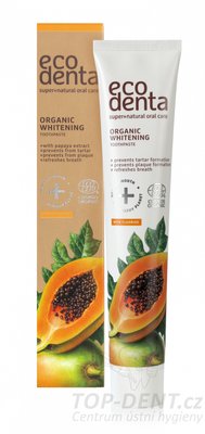 ECODENTA Organic Papaya bělící zubní pasta s extraktem z papáji, 75ml