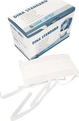 Ústenky Dina na úvazek bílé 50ks