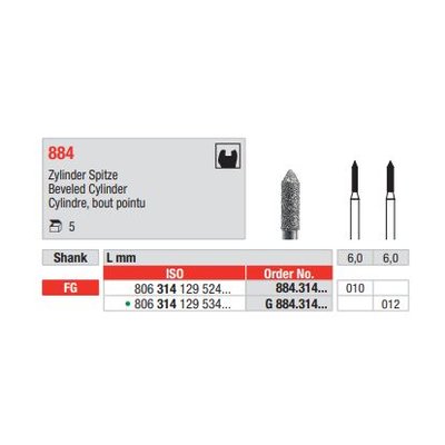 Diamant FG 884.012G (5ks/bal)