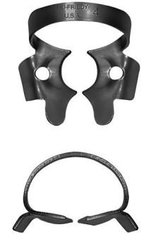 Rubber Dam Clamp 4 Hu-Friedy Black Line