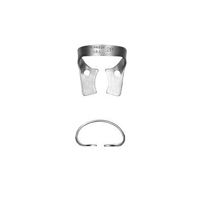 RDCM28 - MOLAR Rubber Dam Clamps-Spony - 1 ks