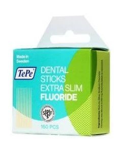 TePe Dental Sticks Extra Slim březová párátka s fluoridem, 160 ks