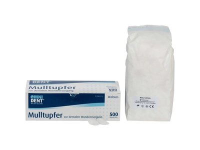 OMNI Gázové tampóny nesterilní, vel.vlašský ořech