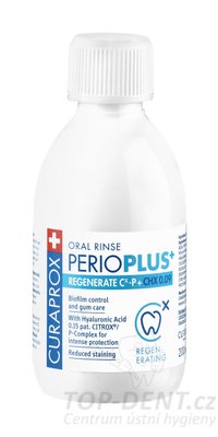 Curaprox Perio Plus+ Regenerate ústní voda (0,09% CHX), 200ml