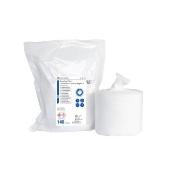 HS-EuroSept Xtra Surface Dezinfekční ubrousky s alkoholem, velikost M (15 x 30 cm) sáček 140 ks