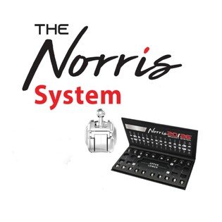 Zamki Norris metalowe samoligaturujące BEZNIKLOWE kpl. 20/26 (5-5) U/L NORRIS 20/26 (5-5) U/L BRACKET SET