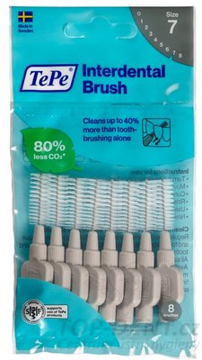 TePe ORIGINAL 7 mezizubní kartáčky 1,3 mm, 8 ks