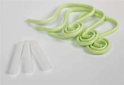 Savky spirálové Hygoformic BIO - 100 ks zelené