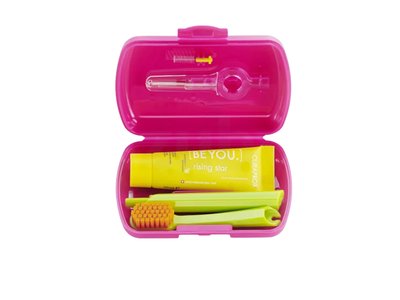 CURAPROX CS 5460 travel set červený