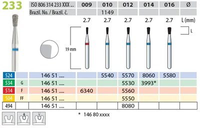 Brousek diamantovaný T 806.314.233.534.010