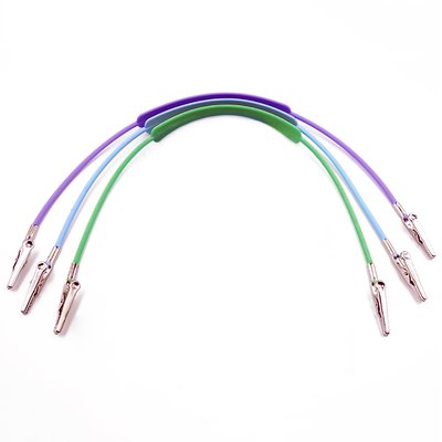 Andent Držák / klip na bryndáčky - Svetlo–Modrá