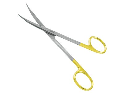 620-01TC Zahnuté nůžky Goldman Fox, 11cm