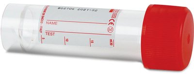 Kontejner 30 ml, sterilní, s uzávěrem, 50 ks