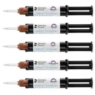 Calibra Universal+ Intro Kit syringe Zestaw (5x4.5g. L, M, T, O, B + 50 końcówek)