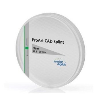 ProArt CAD Splint, clear 98,5/20mm