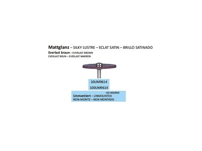 Leštící guma EVERLAST HNĚDÁ UM9614 10ks