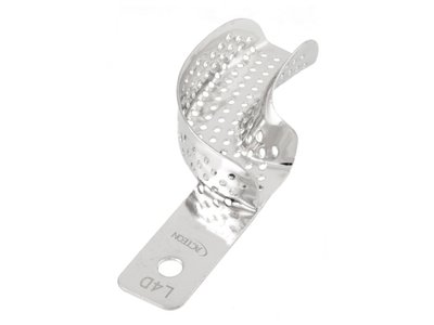 3040_L4D Perforovaná otiskovací lžíce poloviční, pravá strana, 37x57mm