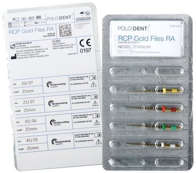 POLODENT RCP Gold 25 mm Assortment