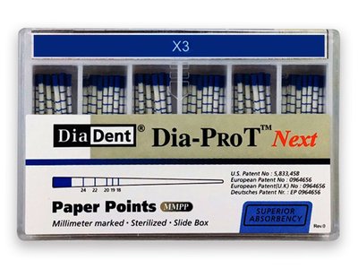 Dia-ProT NEXT - Papírové čepy pro Protaper, vel. X3 (267-603)