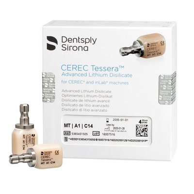 CEREC Tessera MT, A3.5, C14, 4ks