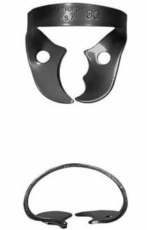 Rubber Dam Clamp 30 Hu-Friedy Black Line